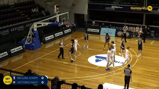 Replay: Basketball Australia U20 National Championships - NBA Global Acad. v Victoria Navy (U20M)