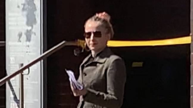 Lisa Knox leaves Hornsby Local Court on September 17. Picture: Madelaine Wong