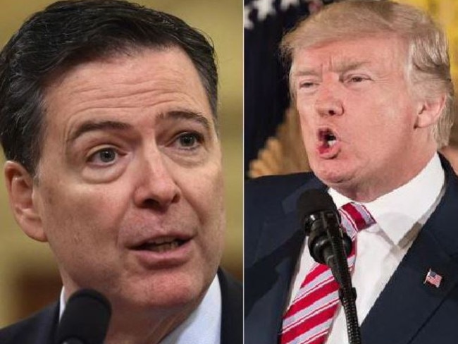 James Comey says Donald Trump urged him to ‘lift the cloud’ of the FBI investigation into Russian interference in the US election.