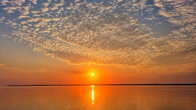 Sunrise over Galiwinku – or Elcho Island. Picture: Supplied