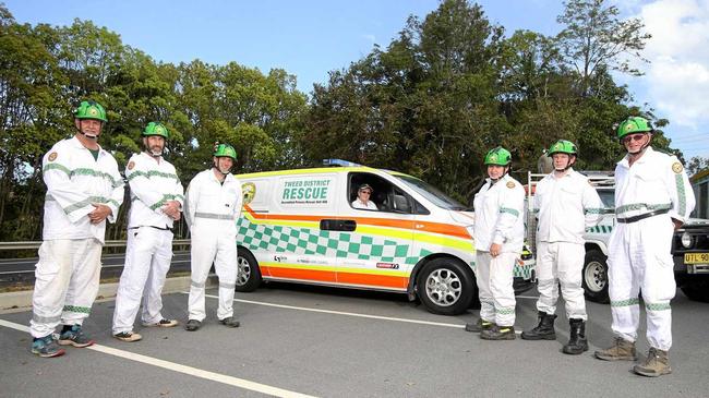 HELPING OUT: The Tweed Volunteer Rescue Association is receiving more call-outs than ever to Mt Warning. Picture: Scott Powick