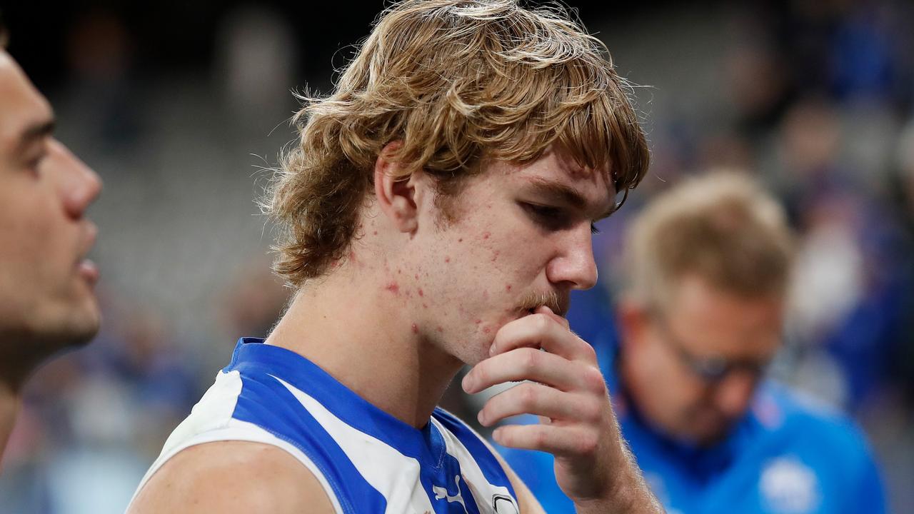 Jason Horne-Francis will remain in the VFL this week. Picture: AFL Photos/Getty Images