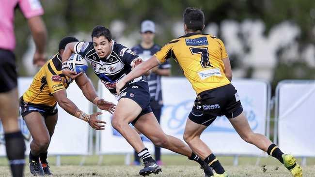 In-form Seagull Brayden McGrady went down with a knee-injury in the opening minutes of the weekend's clash. Picture: SMP IMages