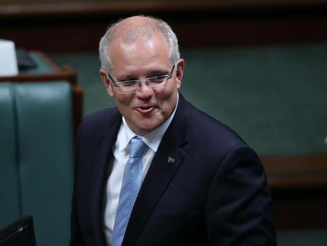  Prime Minister Scott Morrison defended Joe Hockey as a “great Australian”. Picture: Gary Ramage