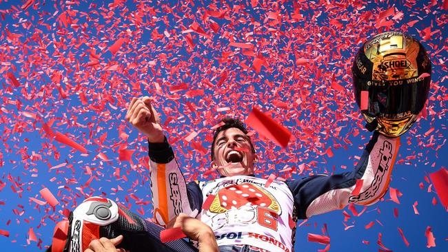 Marc Marquez, 2017 MotoGP world champion. Pic: MotoGP