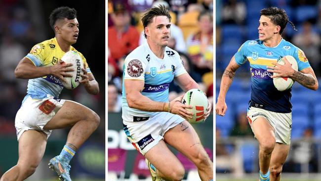 NRL 2024: Titans coach Des Hasler set to shift AJ Brimson to centre as Jayden Campbell, Keano Kini battle for fullback spot.