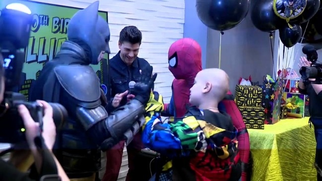 Child Cancer Survivor Surprised By Superheroes For 10th Birthday | The ...