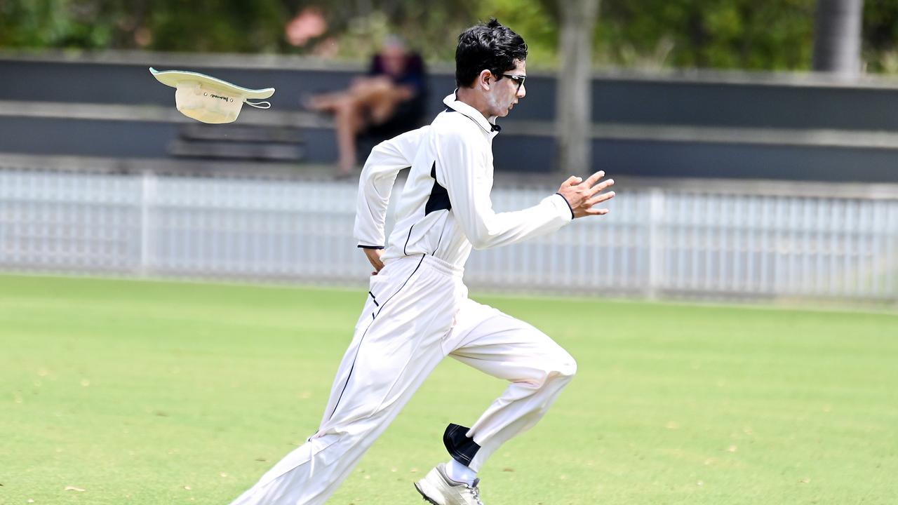 GPS First XI cricket between Churchie and Brisbane Grammar School. Saturday January 27, 2024. Picture, John Gass