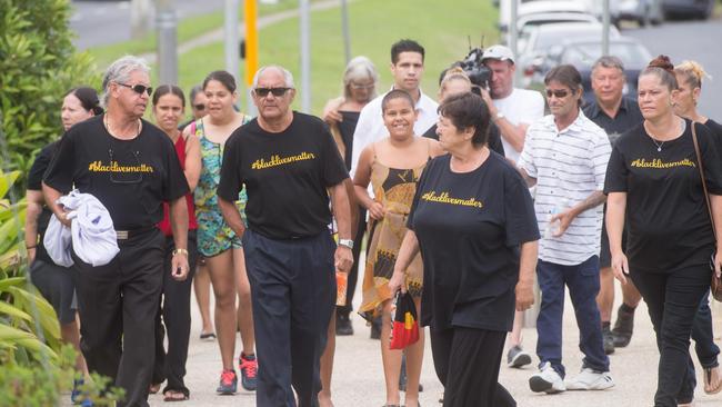 Friends and family of Lynette Daley arrive at court today. Picture: Adam Hourigan                        <a class="capi-image" capiId="c4fba90c1e8413ea603cbf56c1ced015"></a>