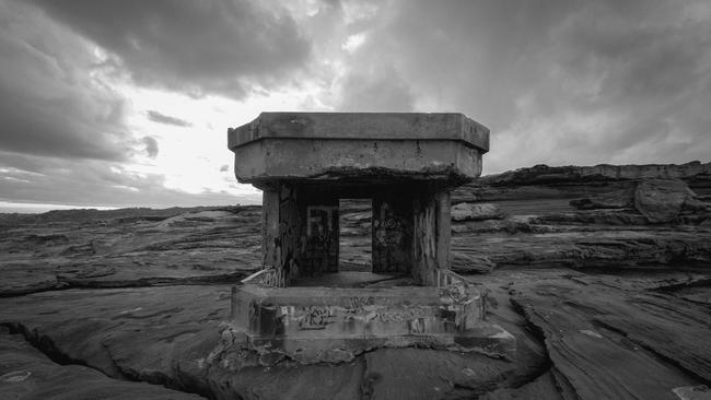 Carr and his friends would explore Malabar Battery and southeast Sydney’s other coastal defences which were built to keep the Japanese at bay. Picture: Tim Frawley