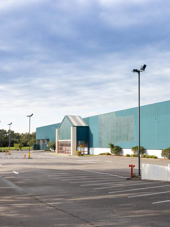 The former Bunnings Warehouse set to be transformed into NSW's second mass vaccination hub in mid-July. Photo: Supplied