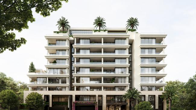 Concept image of exterior One Earl Lane, Toowong Photo: Supplied