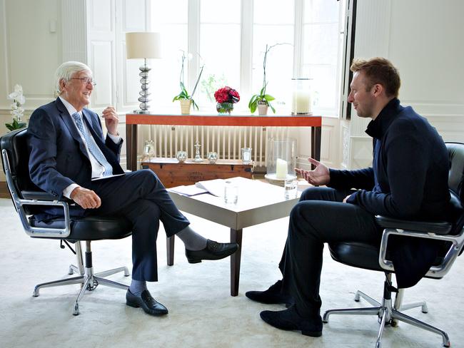 Sir Michael Parkinson interviews Ian Thorpe, where he revealed he is gay.