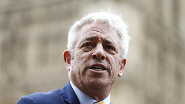 John Bercow says the early results are “catastrophic” for Labour. Picture: Getty Images.