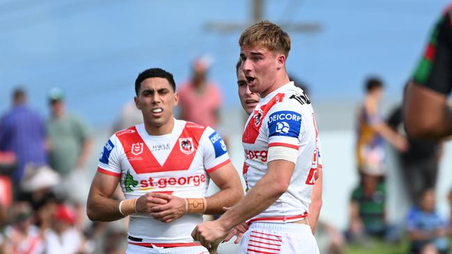 That’ll be a tough one for the Dragons to take. Photo by Emily Barker/Getty Images