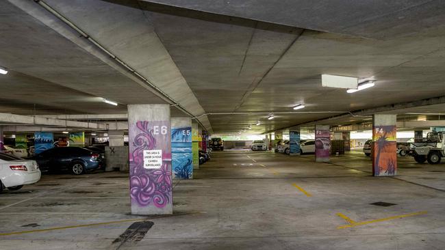 The Bruce Bishop carpark in Surfers Paradise. Picture: Jerad Williams