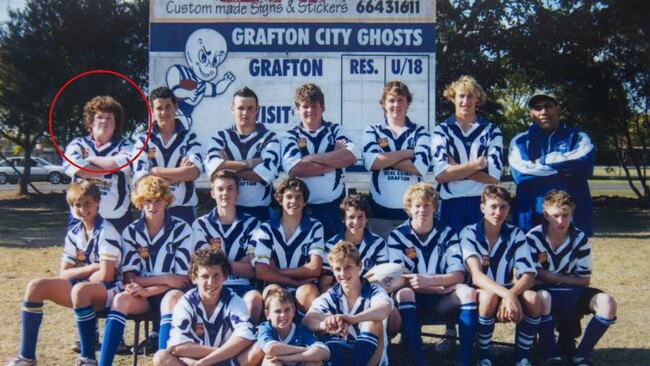 Rugby leagfue team photo of Brenton Tarrant