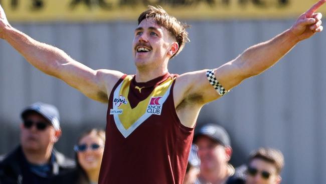 EFNL 2025: Boronia's Josh Begley. Picture: Field of View Photography
