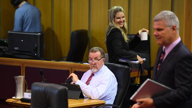 Ipswich City Council meeting held on Wednesday. Cr Paul Tully.