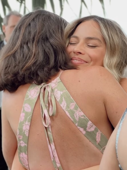 Margot Robbie was a bridesmaid for a Gold Coast wedding. Picture: Instagram