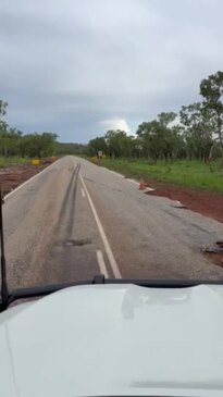 Flooding destroys roads around Timber Creek