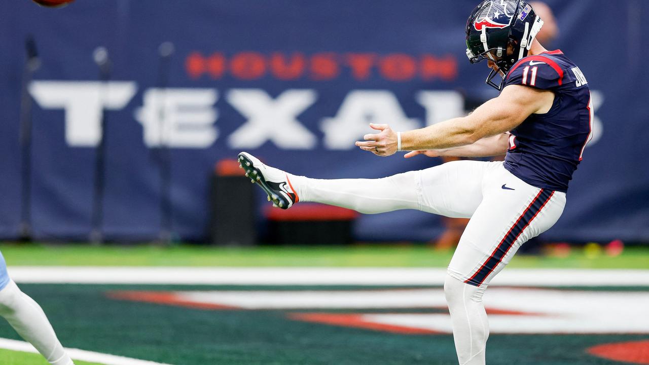 Cameron Johnston has signed with the Pittsburgh Steelers. Picture: Wesley Hitt / Getty Images North America / Getty Images via AFP