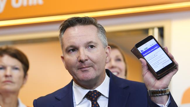 Shadow Treasurer Chris Bowen says you would not allowed share tax refunds if you were starting from scratch.