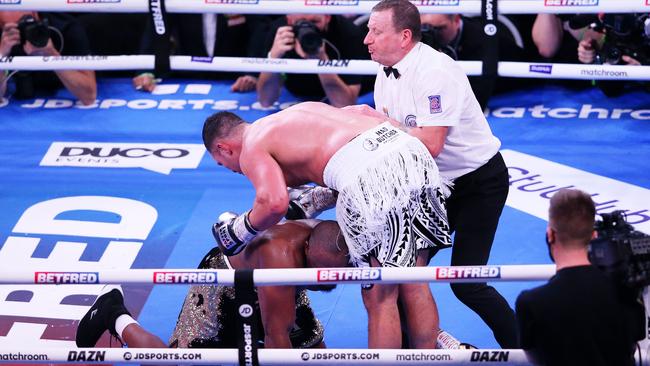 Parker had it over Chisora. (Photo by Alex Livesey/Getty Images)