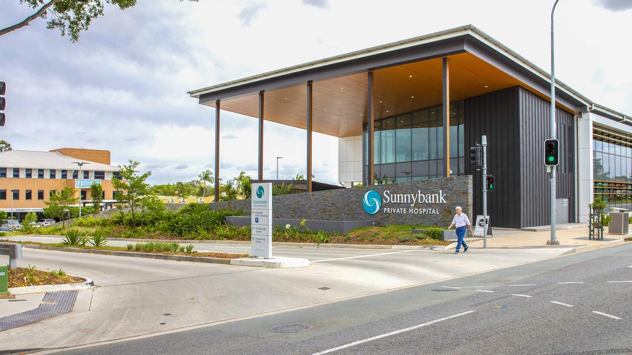 The Sunnybank Private Hospital is one of five South East Queensland facilities affected. File picture: AAP Image/Richard Walker