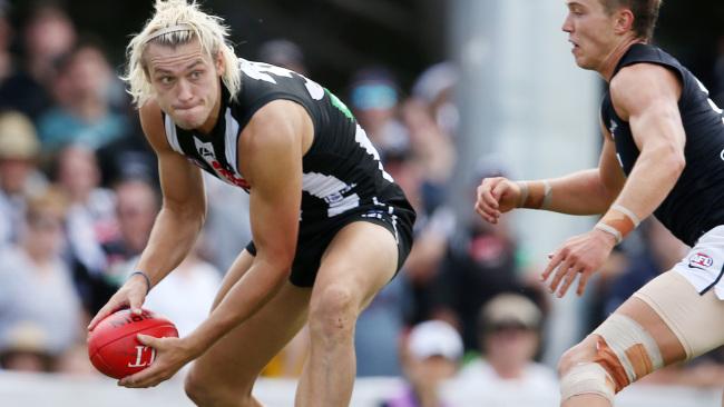 Darcy Moore is a welcome addition to Collingwood's defence. Picture: Getty