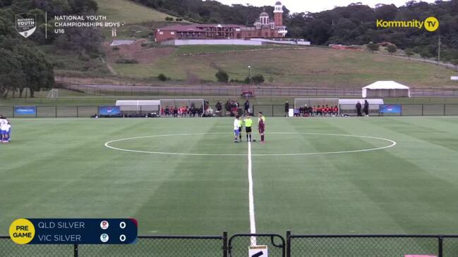 Replay: Queensland Silver v Victoria Silver (U16 Placement quarter final)—Football Australia Boys National Youth Championships Day 4