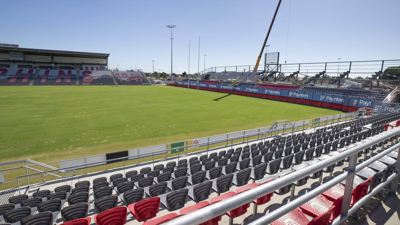 Redcliffe’s stadium. Picture: Renae Droop