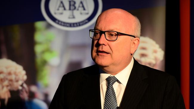 Attorney-General George Brandis said the Government wants the High Court to rule on Mr Culleton’s eligibility. Picture: Mal Fairclough