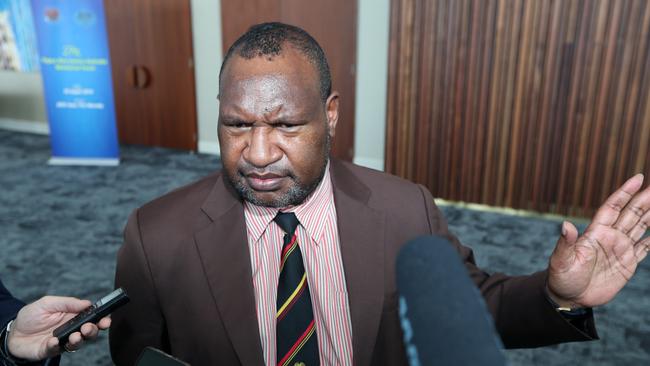 Prime Minister of Papua New Guinea James Marape. Picture: Gary Ramage