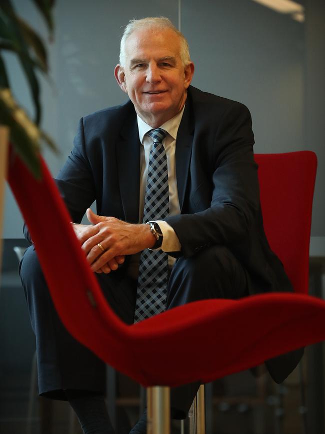 QIC's chief executive Damien Frawley. Picture: Lyndon Mechielsen for The Australian