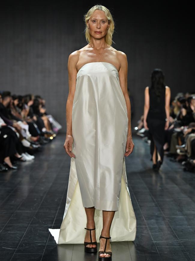 The Beare Park runway featured slinky and sophisticated looks. Picture: James Gourley/Getty Images