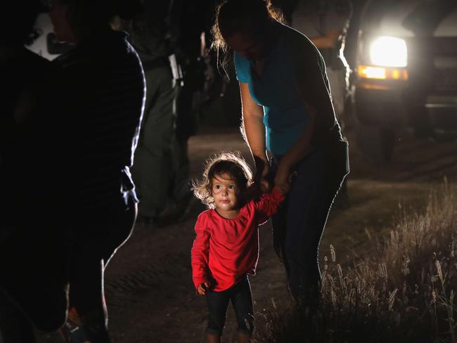 Mrs Trump said hated seeing children separated from their families. <br/>Picture: Getty Images