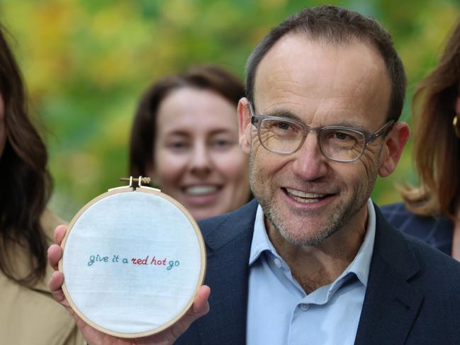 Former Greens leader Adam Bandt will receive a $157,000 a year pension when he turns 55. Picture: David Crosling