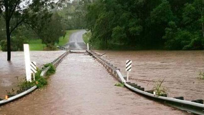 Mount Nathan this morning. Picture: Supplied