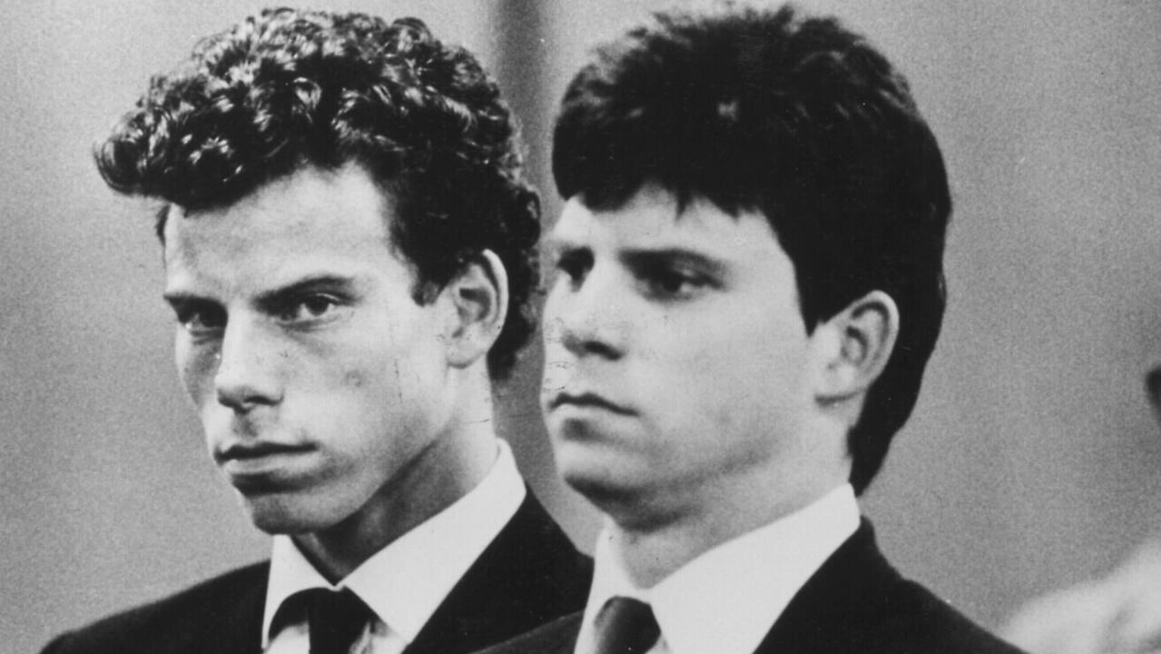 Brothers Erik &amp; Lyle Menendez in court in 1989/