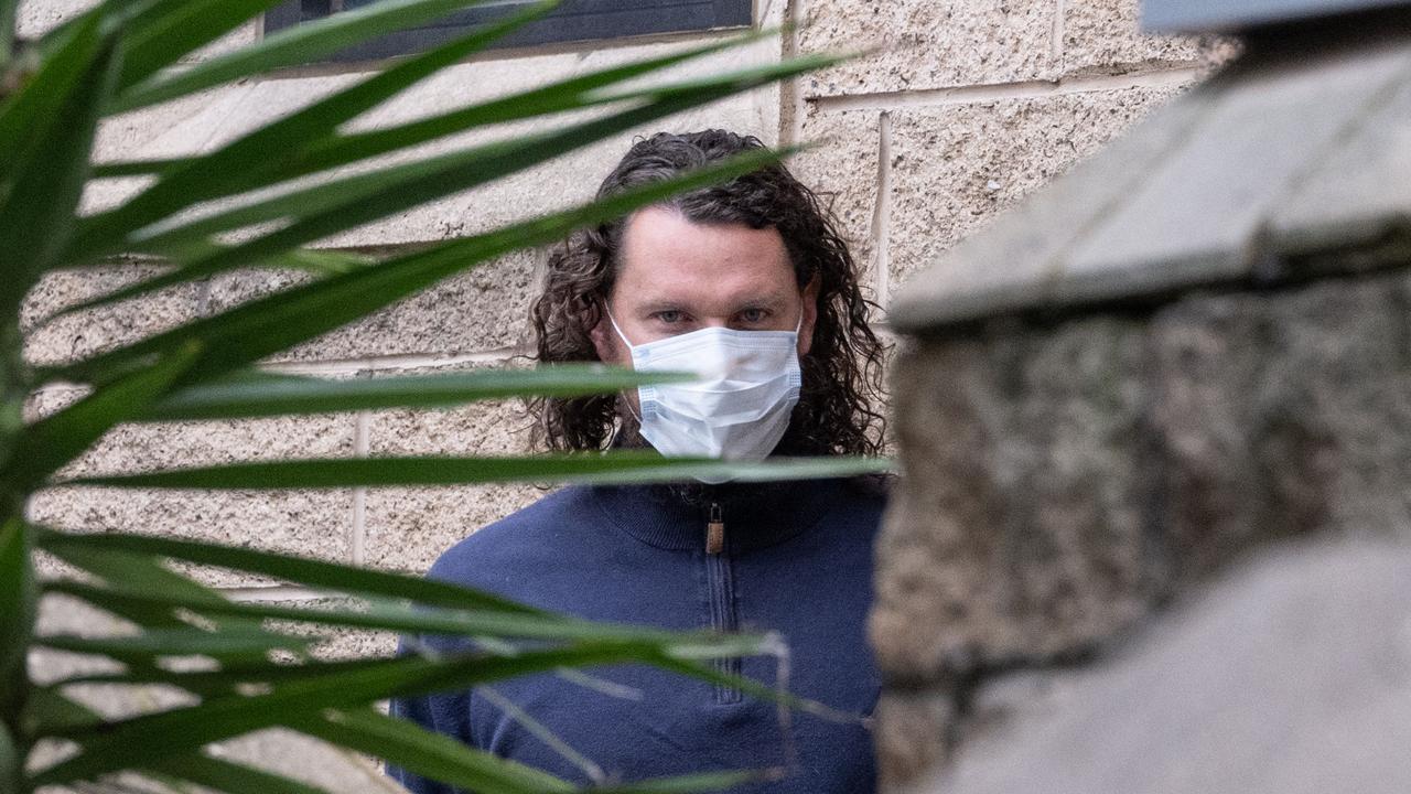 Joshua John Plozza outside Geelong court this year.