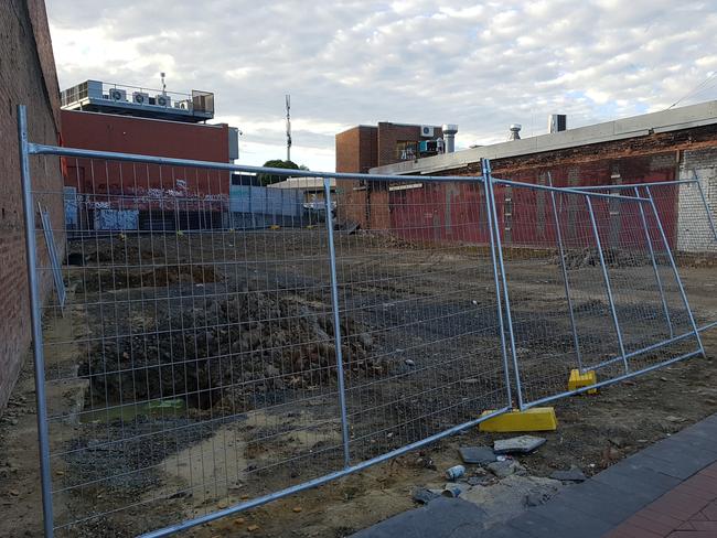 Construction is yet to commence at the old Dakota Nightclub site on Maroondah Hwy in Ringwood. Picture: Kiel Egging