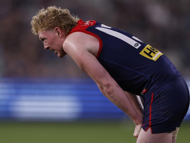 The midfielder’s stock continues to decline. Picture: Darrian Traynor/AFL Photos/via Getty Images