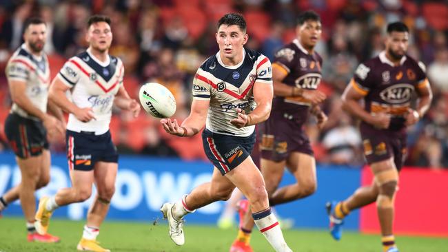 Victor Radley was put on report for attacking the legs of Albert Kelly. Picture: Chris Hyde/Getty Images