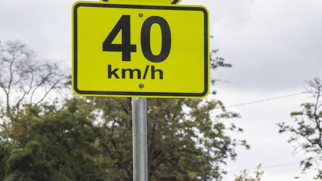 The speed limit will be reduced to 40km/h along a section of Flinders Pde, Sandgate. Picture: Andy Brownbill