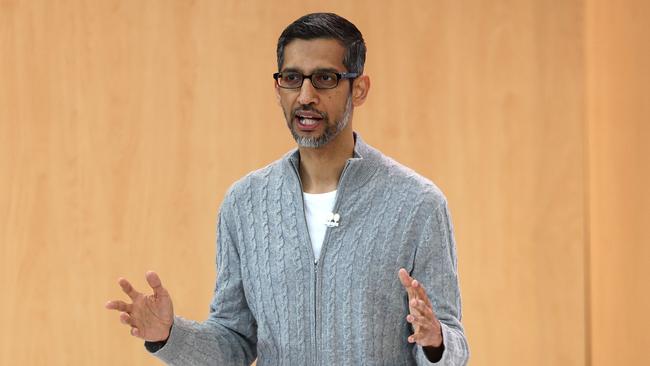 Alphabet CEO Sundar Pichai.