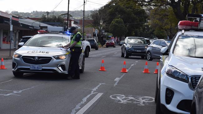 A young boy was hit by a car on The Parade at Rosyln Park. Photo: Jason Katsaras