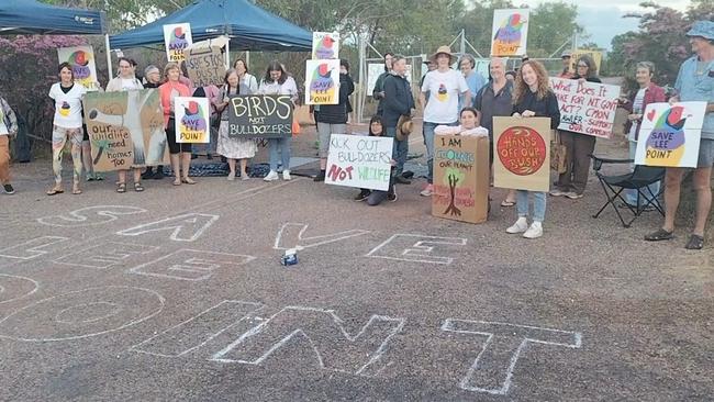 Protests at Lee Point July 2023