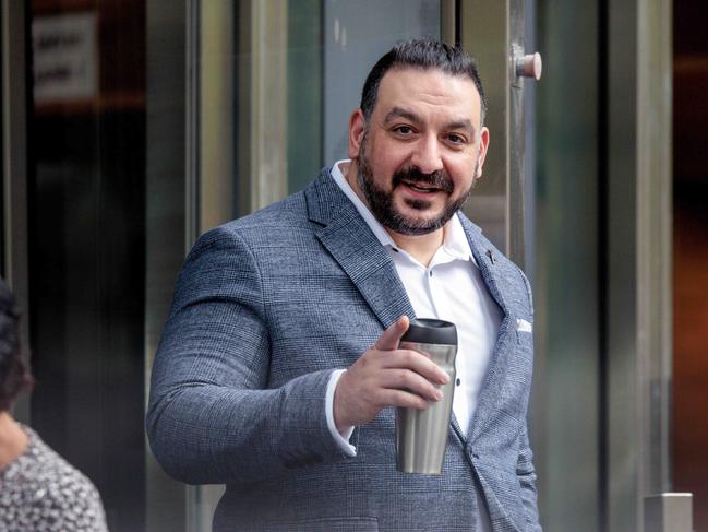 MELBOURNE, AUSTRALIA - NewsWire Photos FEBRUARY 28, 2024. Steven Tabban a real-estate agent who sexually assaulted women in job interviews leaves  a plea hearing at Victorian County Court. Picture: NCA NewsWire / David Geraghty