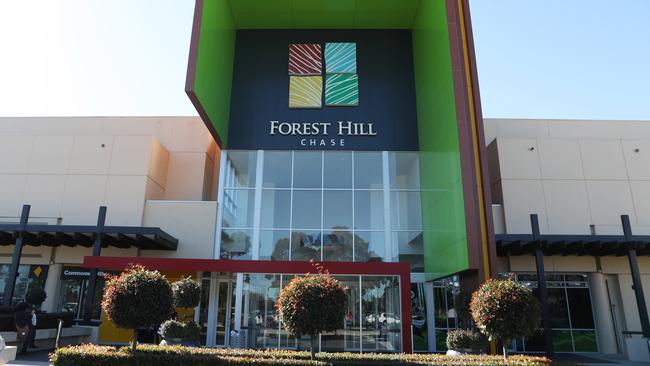 Forest Hill Chase shopping centre’s main entrance.